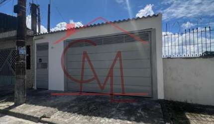 Casa para Venda em Mauá, Jardim Mauá, 2 dormitórios, 1 banheiro, 3 vagas