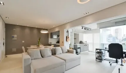 Lindo Apartamento Reformado com 82m² e deposito  no moderno no Condomínio Paseo Vila Mariana - Rua Santo Irineu