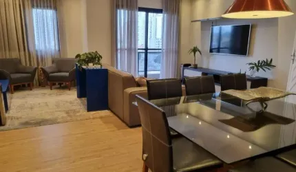 Apartamento todo reformado próximo ao shopping Anália Franco com 3 suítes, 3 vagas e lazer