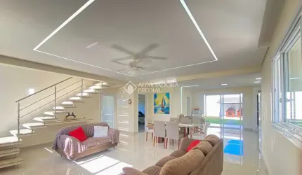 Casa em condomínio fechado com 3 quartos à venda na Rodovia João Gualberto Soares, 1836, Ingleses do Rio Vermelho, Florianópolis, 240 m2 por R$ 2.140.000