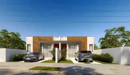 Casa com 2 quartos à venda na Projetada2 Loteamento Quinta dos Guimarães, 70, Povoado de Nova Brasília, Imbituba, 65 m2 por R$ 423.000