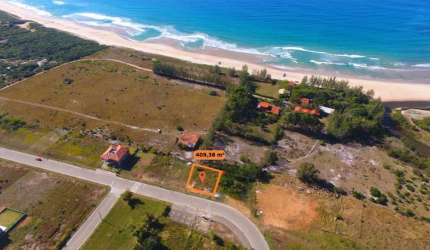 Terreno à venda na Rosendo Durval Pereira, 000, Praia da Gamboa, Garopaba, 409 m2 por R$ 712.000