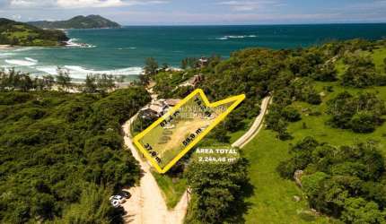Terreno à venda na Leonildo Peirão, 11, Grama, Garopaba, 2244 m2 por R$ 2.250.000