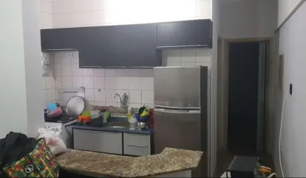 Apartamento com 1 quarto à venda na Rua Luiz Antônio de Andrade Vieira, 51, Boqueirão, Praia Grande, 40 m2 por R$ 212.000