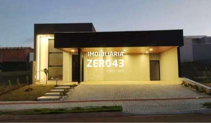 Bellivie | Casa em condomínio | Residencial Bellevie | à venda | 3 quartos | 3 vagas | Cambé