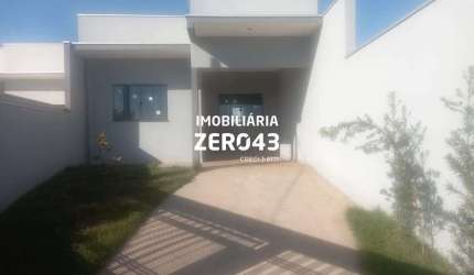 | Casa | Conjunto Habitacional Antônio Euthymio Casaroto | à venda | 2 quartos | 1 vaga | Cambé