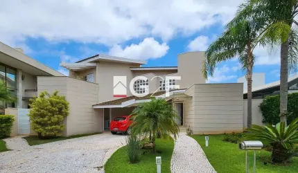 Casa em condomínio fechado com 4 quartos à venda na Rodovia Governador Doutor Adhemar Pereira de Barros, 140, Alphaville, Campinas, 330 m2 por R$ 3.350.000