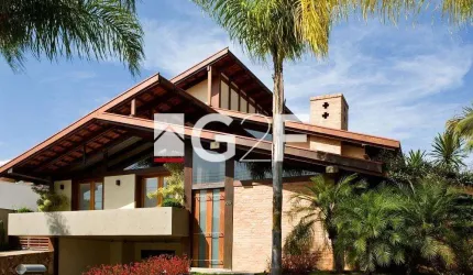 Casa em condomínio fechado com 4 quartos à venda na Rodovia Governador Doutor Adhemar Pereira de Barros, 140, Alphaville, Campinas, 431 m2 por R$ 4.040.000
