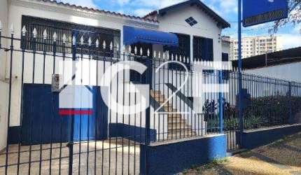 Casa com 3 quartos para alugar na Rua Doutor Antônio Álvares Lobo, 415, Botafogo, Campinas, 186 m2 por R$ 10.000