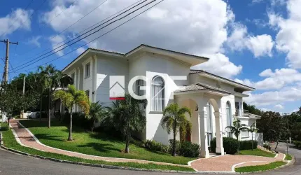 Casa em condomínio fechado com 4 quartos para alugar na Rua Geraldo de Gasperi, 695, Chácaras São Bento, Valinhos, 541 m2 por R$ 19.000