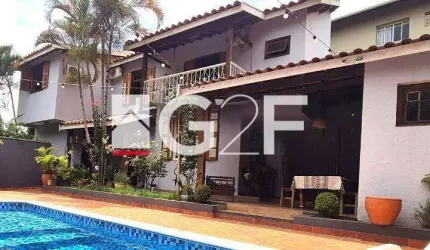Casa em condomínio fechado com 3 quartos à venda na Rua Éttore Papa, S/N, Colinas do Ermitage (Sousas), Campinas, 326 m2 por R$ 1.650.000