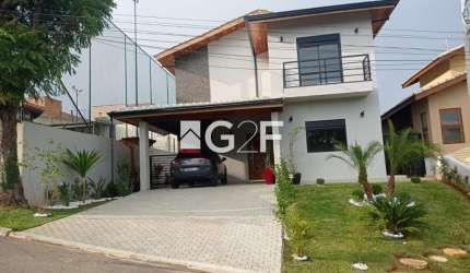 Casa em condomínio fechado com 3 quartos à venda na Avenida Santana, 3900, Itapetinga, Atibaia, 250 m2 por R$ 1.890.000