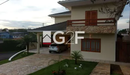 Casa em condomínio fechado com 3 quartos à venda na Rua Oscar Constantino Rodrigues, 85, Jardim Itapuã, Valinhos, 322 m2 por R$ 1.690.000