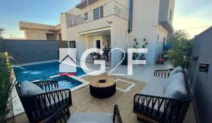 Casa em condomínio fechado com 4 quartos à venda na Avenida Presidente Juscelino Kubitschek de Oliveira, 3851, Parque Brasil 500, Paulínia, 202 m2 por R$ 1.850.000