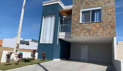 Casa em condomínio fechado com 3 quartos à venda na Avenida Luiz Greco, 500, Vila Monte Alegre, Paulínia, 214 m2 por R$ 1.383.000