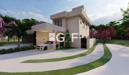 Casa em condomínio fechado com 3 quartos à venda na Avenida Luiz Greco, 500, Vila Monte Alegre, Paulínia, 164 m2 por R$ 1.420.000