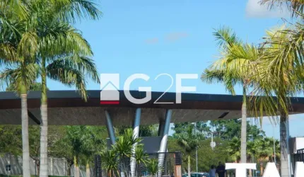 Terreno em condomínio fechado à venda na Rua Amazônia, S/N, Chácara São José, Jaguariúna por R$ 390.000