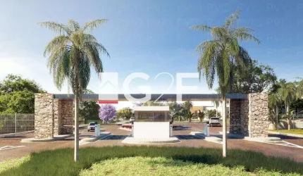 Terreno em condomínio fechado à venda na Avenida Aristóteles Costa, 1001, Jardim Fortaleza, Paulínia por R$ 351.000