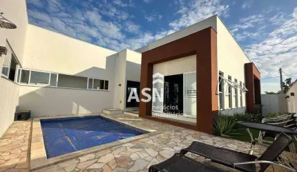 Casa de alto padrão, com 3 dormitórios à venda, 232 m² por R$ 1.550.000 - Alphaville 1 - Rio das Ostras/RJ