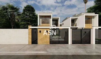 Casa com 3 dormitórios à venda, 95 m²  - Jardim Bela Vista - Rio das Ostras/RJ