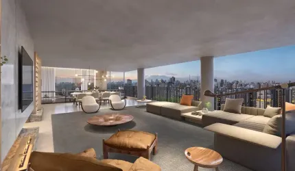 Apto 252 m² - 4 suites - 5 vagas + depósito - Anália Franco