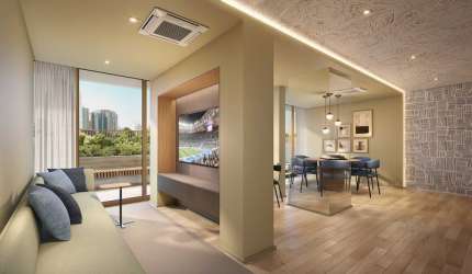 Apartamento 123 m² com 3 Quartos, 4 banheiros, 3 suítes 2 Vagas - Moema Pássaros - São Paulo - SP