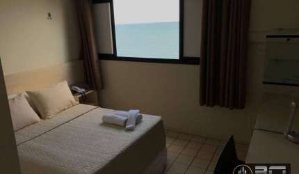 Flat com 1 dormitório à venda, 50 m² por R$ 300.000 - Boa Viagem - Recife/PE.
