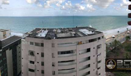 Vista para o mar: Flat com 1 quarto à venda, 35 m² por R$ 300.000 - Boa Viagem - Recife/PE..