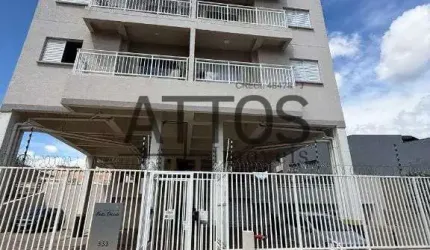 Apartamento com 2 quartos para alugar na Avenida José Pereira Lopes, 333, Vila Prado, São Carlos, 55 m2 por R$ 1.778