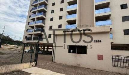 Apartamento com 1 quarto para alugar na Avenida Francisco Pereira Lopes, 2269, Parque Arnold Schimidt, São Carlos, 41 m2 por R$ 1.667