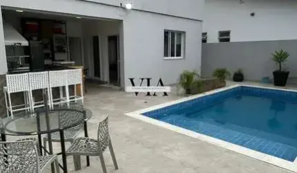 Casa MOBILIADA no condomínio Residencial 4