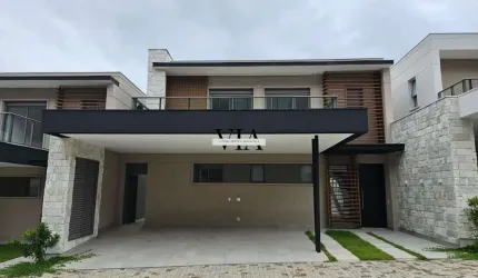 More no condomínio Singular Alphaville - Casa de 310m² - 04 Suítes