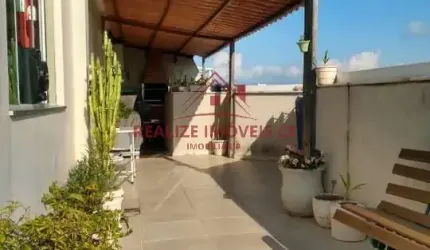 Cobertura tríplex com 230m² e 05 quartos no Braga com vista mar Cabo Frio!!