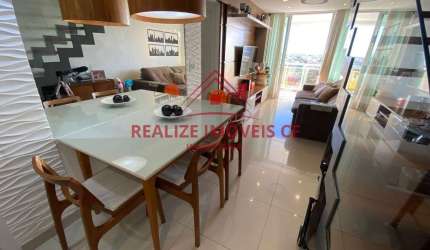 Excelente cobertura duplex com 230m², 03 quartos e hidro aquecida no Braga