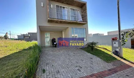 Sobrado com 3 dormitórios à venda, 128 m² por R$ 630.000 - Heimtal - Londrina/PR