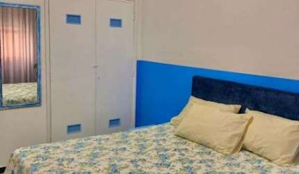 Apartamento com 1 dormitório à venda, 56 m² - Pitangueiras - Guarujá/SP