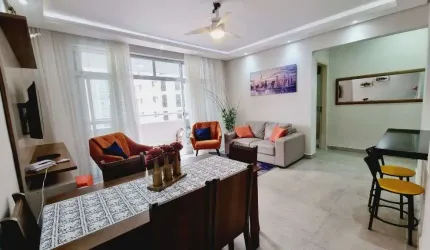 Apartamento com 2 dormitórios à venda, 86 m² - Pitangueiras - Guarujá/SP