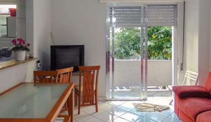 Apartamento com 1 dormitório à venda, 50 m² - Pitangueiras - Guarujá/SP