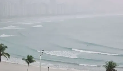 Praia de Astúrias, 50m da praia, Apartamento com Vista Deslumbrante a Praia