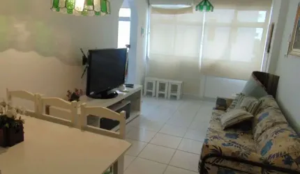 Apartamento com 1 dormitório à venda, 55 m² - Pitangueiras - Guarujá/SP