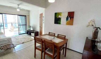 Apartamento com 2 dormitórios para alugar, 107 m²- Astúrias - Guarujá/SP