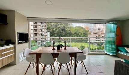 ASTÚRIAS - ALTO PADRÃO NA SEGUNDA QUADRA DA PRAIA, MARAVILHOSO APARTAMENTO COM 134 M² ÚTEIS, MAGNÍFICA ÁREA DE LAZER, 01 VAGAS DE GARAGEM NO PRÉDIO.