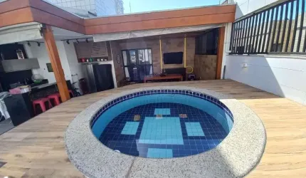 Cobertura à venda, 180 m² - Tombo - Guarujá/SP
