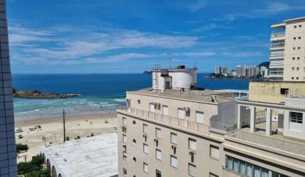 Apartamento com 2 dormitórios para alugar, 90 m² - Pitangueiras - Guarujá/SP