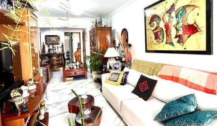 PTANGUEIRAS- LOCALIZAÇÃO ESPETACULAR , TOTALMENTE REFORMADO , 02 VAGAS DE GARAGEM NO PRÉDIO.