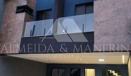 Sobrado Novo e Moderno à Venda - Com 145m² - Parque das Nações Santo André