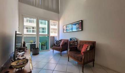 Loft para Venda em Santos, Gonzaga, 1 dormitório, 1 suíte, 2 banheiros, 2 vagas