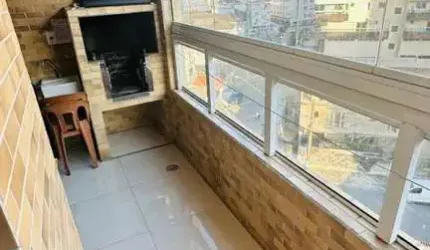Apartamento para Venda em Praia Grande, Guilhermina, 1 dormitório, 1 banheiro, 1 vaga