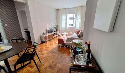 Apartamento para Venda em Santos, José Menino, 1 dormitório, 1 banheiro, 1 vaga