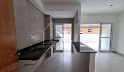 Apartamento Garden para Venda em Santos, Marapé, 2 dormitórios, 1 suíte, 2 banheiros, 1 vaga